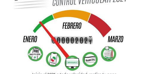 Durante enero el pago de control vehicular con tarifa de 2020: Daniel Pedroza