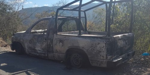 Se quema patrulla de Lagunillas: Era la única que tenían