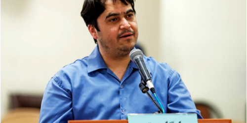 Irán condenó a muerte al periodista Ruhollah Zam, acusado de inspirar las revueltas de 2017