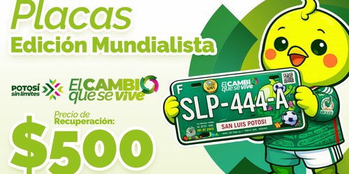 Placas conmemorativas del mundial costarán 500 pesos