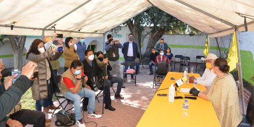 Los mejores hombres y mujeres, están con el PRD, dice delegada estatal Cristina Gaytán