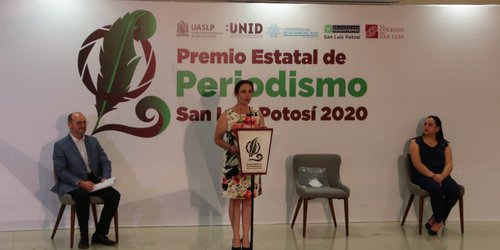 Dan a conocer a los ganadores del Premio Estatal de Periodismo 2020