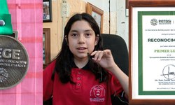 Alumna de la primaria Zenón Fernández gana primer lugar en Estatal de Deletreo en Inglés