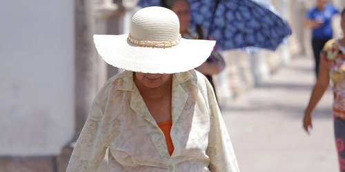 Pronostican calor fuerte y vientos de hasta 80 kilómetros por hora