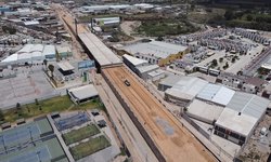 Puente de carretera a Rioverde con avance de más del 70 por ciento