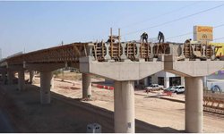 Atienden accidente laboral en puente de calle 71