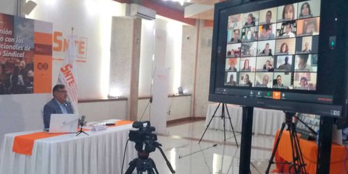 Inicia el SNTE campaña "Quédate en casa"