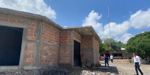 Avanza la construcción de las nuevas oficinas del Registro Civil de Atotonilco