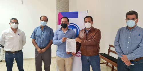Ramón Torres y Rubén González se registran como precandidatos a diputado