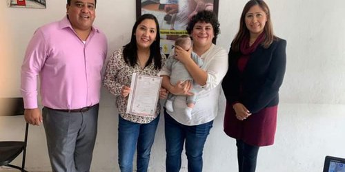 Registran en SLP al primer niño bajo la figura de comaternidad