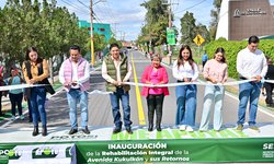 Gobernador entregó rehabilitación integral de Avenida Kukulcán