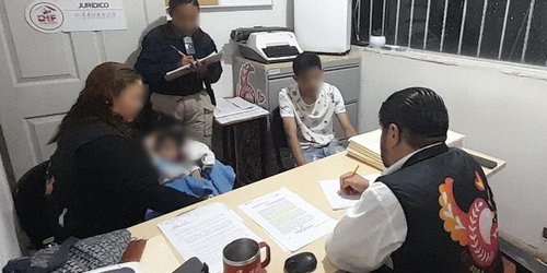 Resguardan  a bebé de dos meses por violencia doméstica