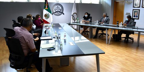 FGE se reúne con el colectivo "Voz y Dignidad" para la búsqueda de personas