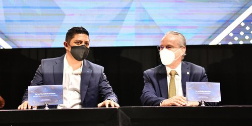 Celebra Presidente Nacional de Coparmex, unidad entre Gobierno y Empresarios en SLP