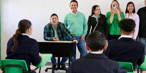 Invertirá Ricardo Gallardo más de 600 millones en 120 escuelas durante 2026
