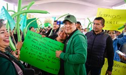 Ricardo Gallardo rescata calles en Industrial Mexicana y Retornos
