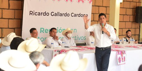 Ricardo Gallardo dará impulso sin precedentes al sector ganadero de la Huasteca