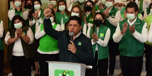 Con respaldo del Grupo Parlamentario del PVEM, Ricardo Gallardo refuerza su proyecto de Gobierno en SLP