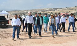 Ricardo Gallardo supervisa avance de obras para movilidad de SLP