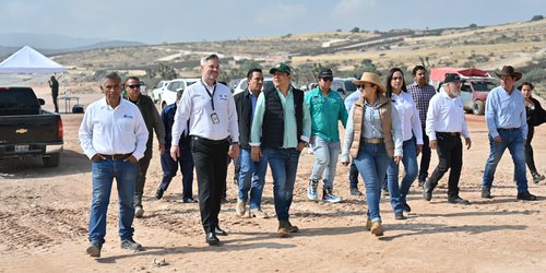 Ricardo Gallardo supervisa avance de obras para movilidad de SLP