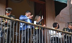 Ricardo Gallardo reafirma apoyo a las familias en el marco de la conmemoración de la Revolución