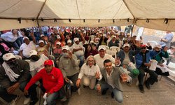Rita Rodríguez candidata al Senado por SLP de gira por Salinas y Ahualulco