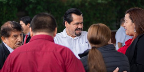 El alcalde Rodolfo Loredo felicita al CETis 106 por su 43 aniversario de fundación