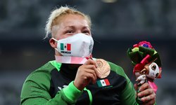 Rosa María Guerrero gana bronce para México en lanzamiento de disco en Paralímpicos de Tokyo 2020