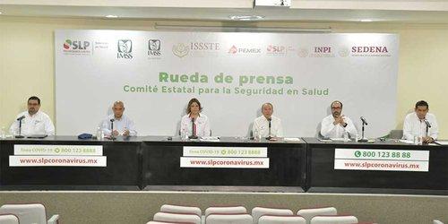 SLP supera los 800 casos de Covid19; sigue en semáforo rojo