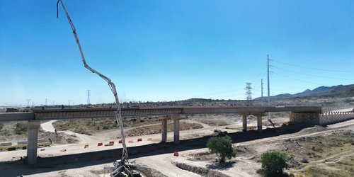 Avance del 70 por ciento presenta obra de Ruta Alterna en SLP