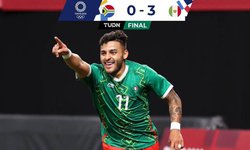 México pasa a cuartos de final tras vencer a Sudáfrica 3-0 en Tokyo 2020