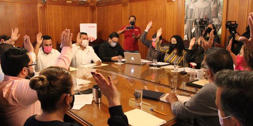 Regidores aprueban por unanimidad acuerdos en el cabildo de Rioverde