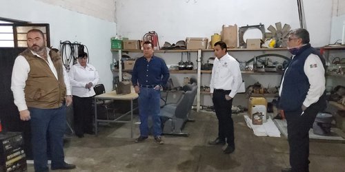 Rescatan unidades descuidadas y el departamento de talleres, a un año de gestión