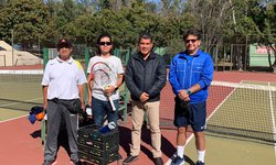 Reabre centro de tenis en el Tangamanga I