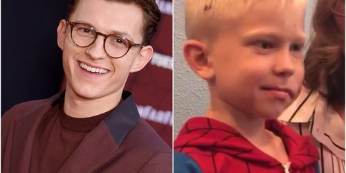 Tom Holland invita al rodaje de 'Spider-Man 3' a Bridger Walker, el niño que salvó a su hermana