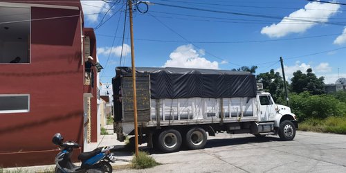 Ya se llevaron material y mobiliario de elección en Rioverde