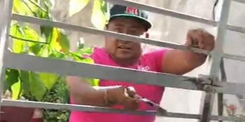 VIDEO: Hombres captados intentando robar una casa en QRoo