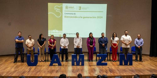 Rector de la UASLP da bienvenida a estudiantes de nuevo ingreso de la UAMZM