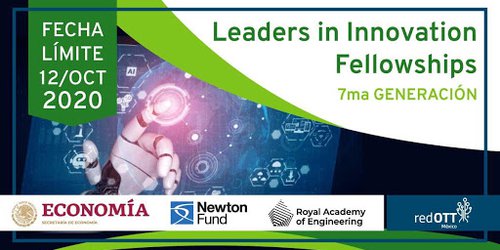 Invita COPOCYT a participar en la convocatoria “Leaders in Innovtion Fellowships (LIF)”