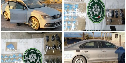 En Vanegas, aseguran dos vehículos y 53 dosis de droga