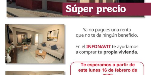INFONAVIT activa punto de venta de viviendas del Bienestar en Charcas