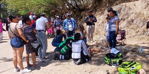 Más de cinco mil feligreses participaron en Viacrucis Viviente