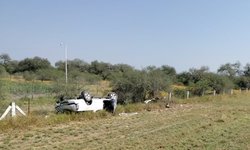 Choque por alcance en carretera de cuota, cerca de La Cofradía