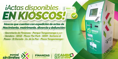 Facilitan trámites con actas del  Registro Civil en kioscos electrónicos