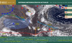 CONAGUA mantiene vigilancia por lluvias y vientos fuertes en SLP