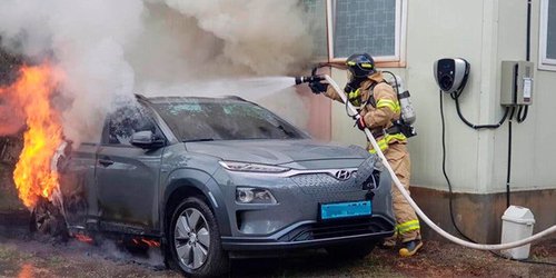 Protección Civil de Ciudad Fernández refuerza capacitación ante incendios de vehículos eléctricos