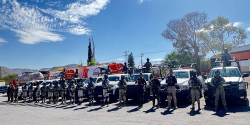 Refuerza GCE condiciones de paz en Tamazunchale