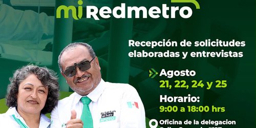 SCT recluta operadores para Mi RedMetro en Rioverde