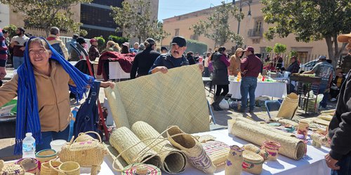 Artesanas de Santa Catarina llevan su talento a la capital potosina