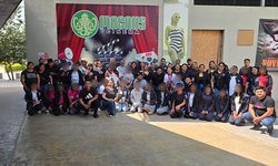 Estudiantes destacados de telesecundarias de Santa Catarina disfrutan de viaje y función de cine en Rioverde